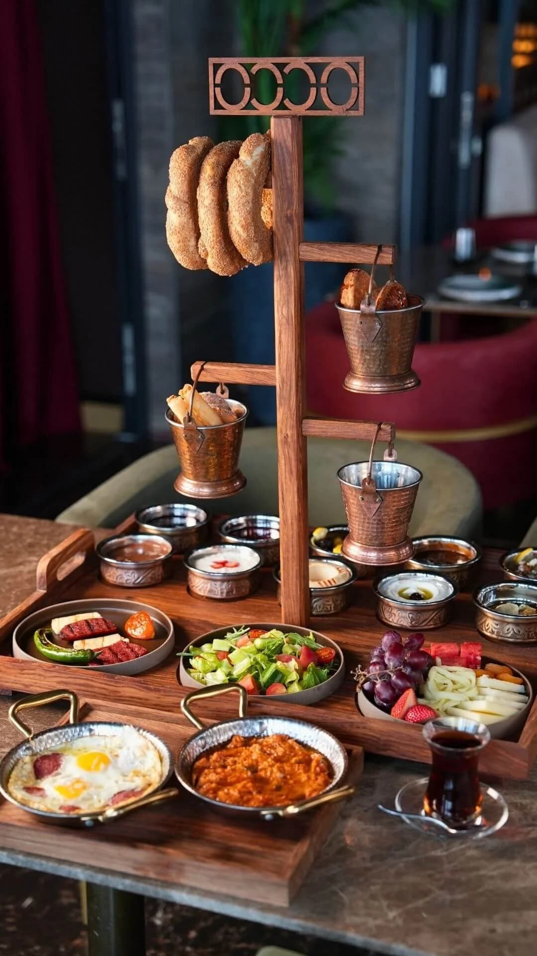 OCCO signature breakfast tower