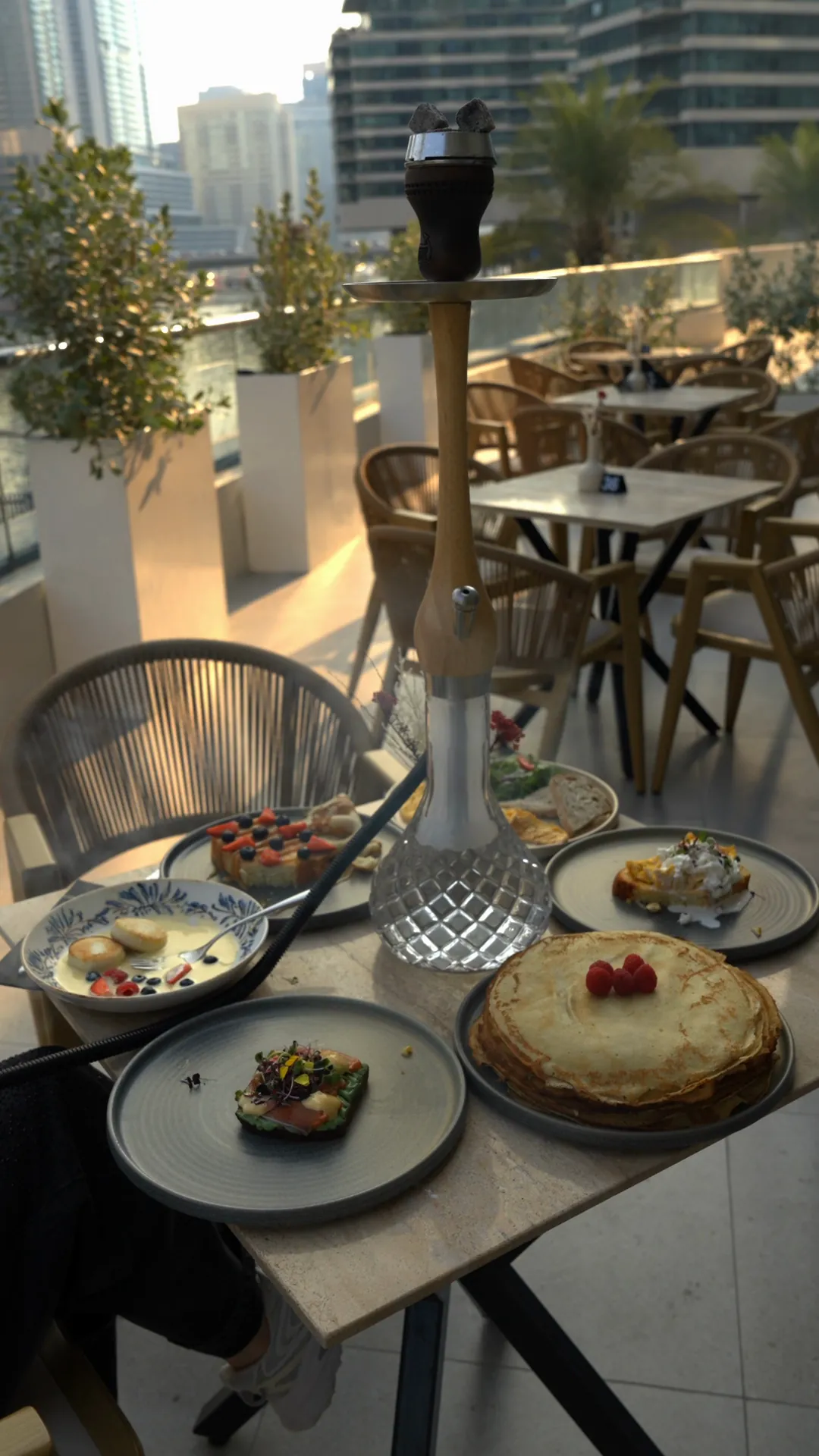 Breakfast on the terrace